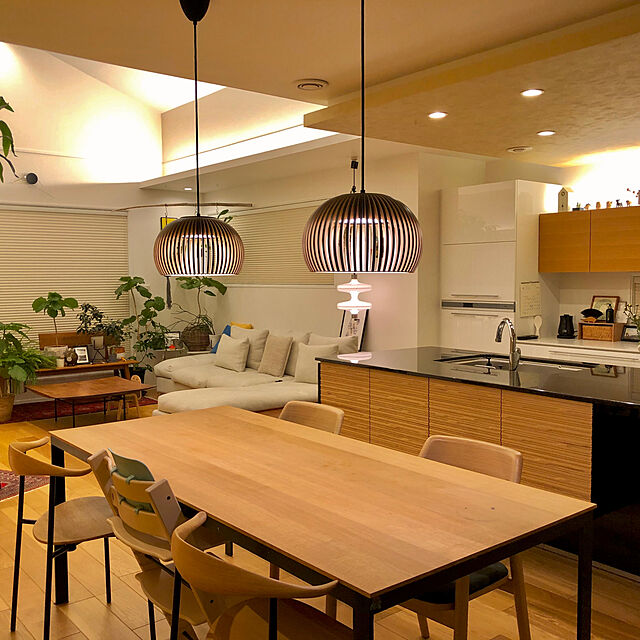 yukinkoの-Secto Design ( セクト デザイン) Atto 5000 ペンダントライト バーチ 北欧/インテリア/照明 【大型送料】の家具・インテリア写真
