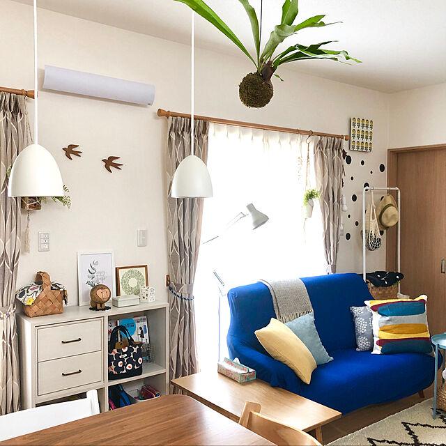 sou721のイケア-IKEA　イケア MALIN FIGUR 20281947 クッションカバー　50×50cm マルチカラー＊カバーのみの販売ですの家具・インテリア写真