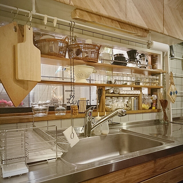 yumiの-燕三条で作るステンレス製水切りカゴ[日本製]の家具・インテリア写真