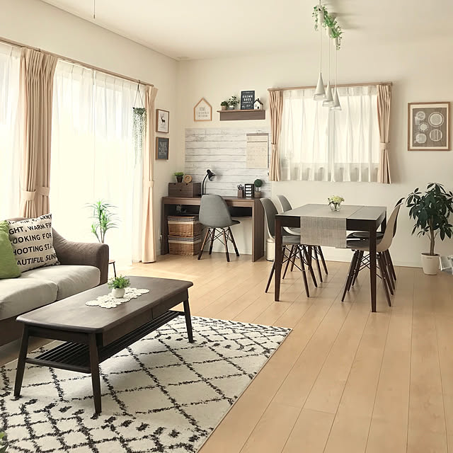 tobimoriekoのニトリ-クッションカバー(IN LNレタード) の家具・インテリア写真
