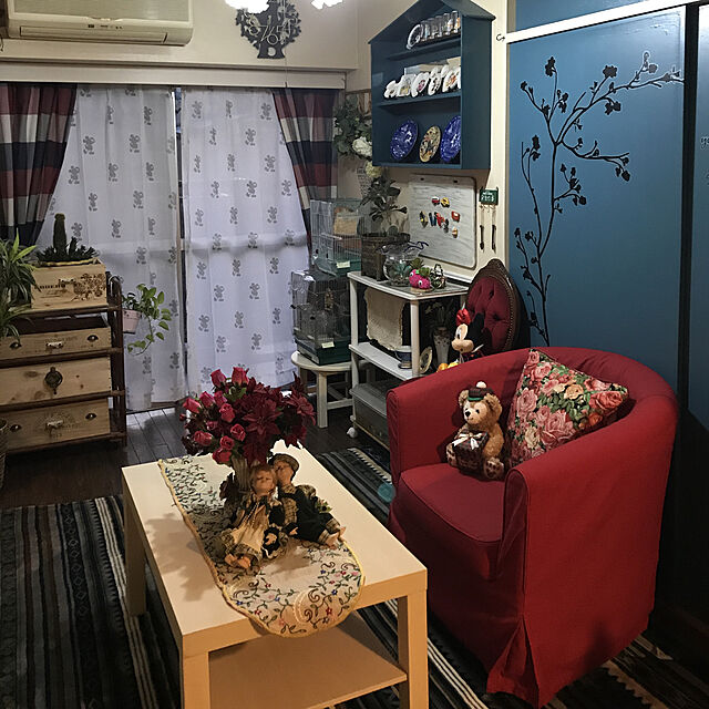 machakoのニトリ-既製カーテン(ロッソ 100X178X2) の家具・インテリア写真