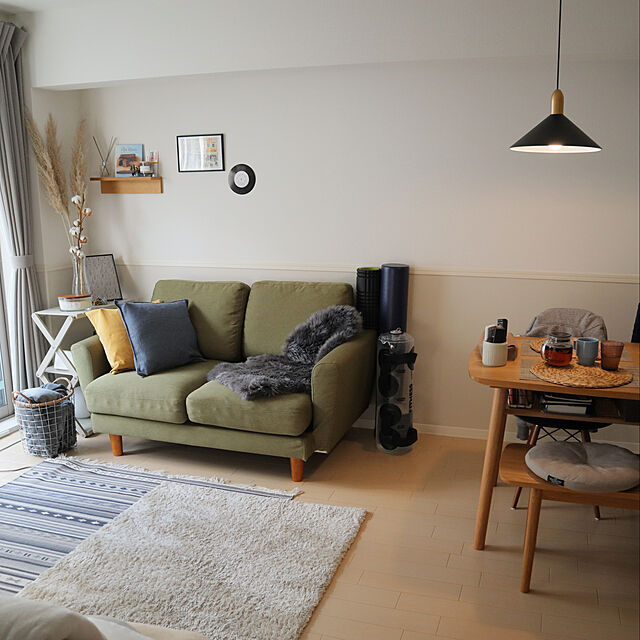 Nanakoのイケア-ULLERSLEV ウッレルスレヴ 羊皮の家具・インテリア写真