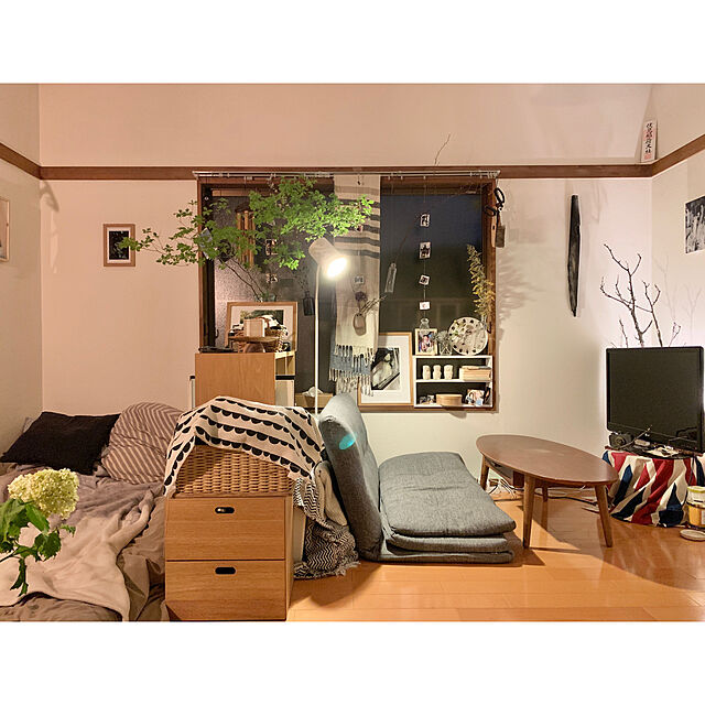 juno51のニトリ-カジュアルソファ(キッド2 NV) の家具・インテリア写真