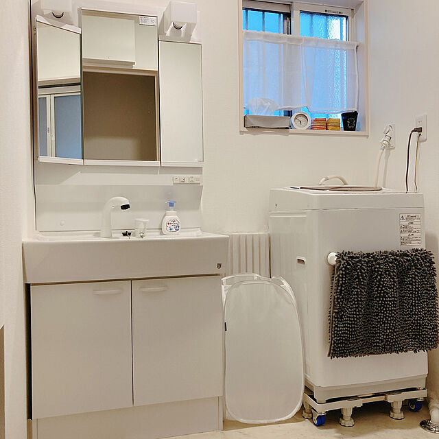 orinのニトリ-吸水速乾バスマット(モール5 WH 45x60) の家具・インテリア写真
