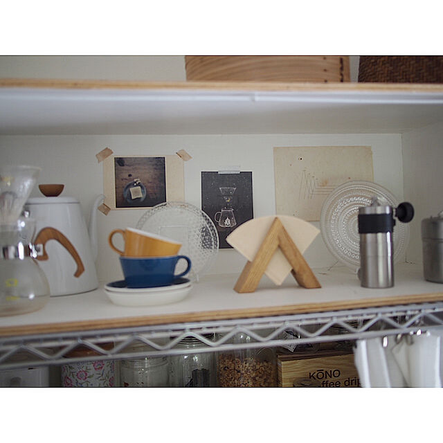 hakoniwaの-ハリオ・ ボナ・琺瑯ドリップケトル（ホーロー製コーヒーポット）の家具・インテリア写真