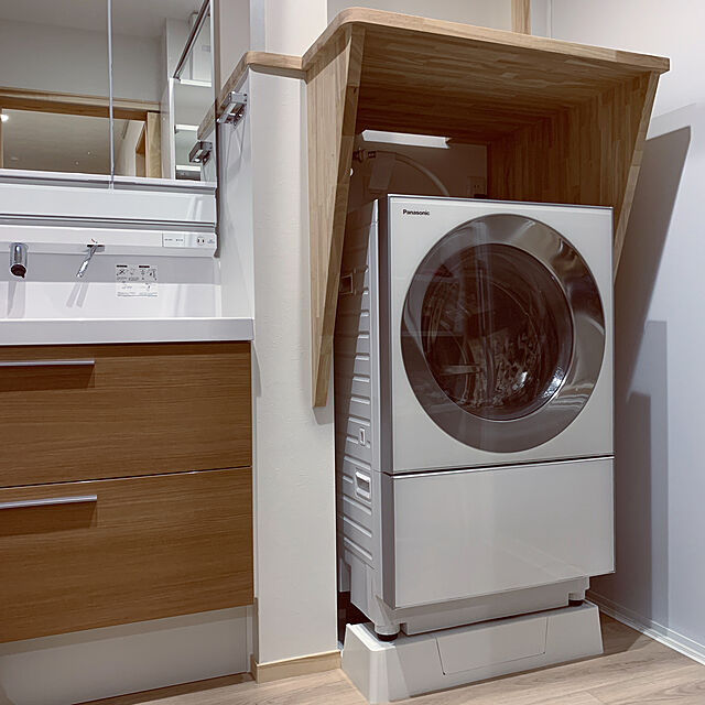 fuku-mimiのパナソニック-パナソニック ドラム式洗濯乾燥機 キューブル (洗濯10kg /乾燥5kg・右開き) シルバーステンレス NA-VG1400R-S[納期目安:約4〜5週間]の家具・インテリア写真