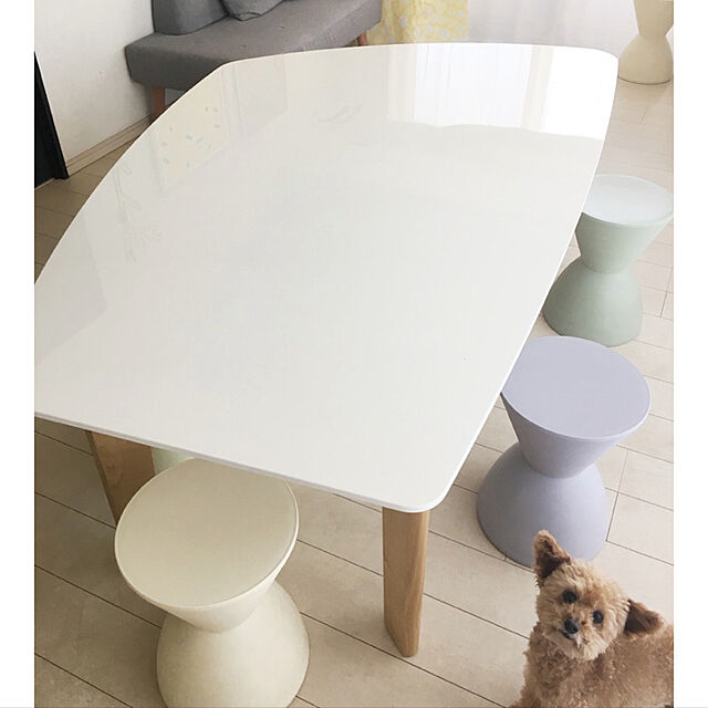 Mandyの-【メーカー在庫限り】180cm DT-474 ダイニングテーブル 変形の家具・インテリア写真