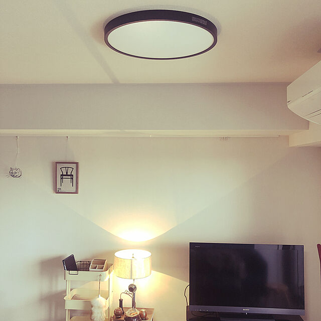 mimimiの-OL291411BC 調光・調色シーリングライト (CONNECTED LIGHTING)（スマホ対応） (〜12畳) LED（電球色＋昼白色） オーデリック 照明器具の家具・インテリア写真
