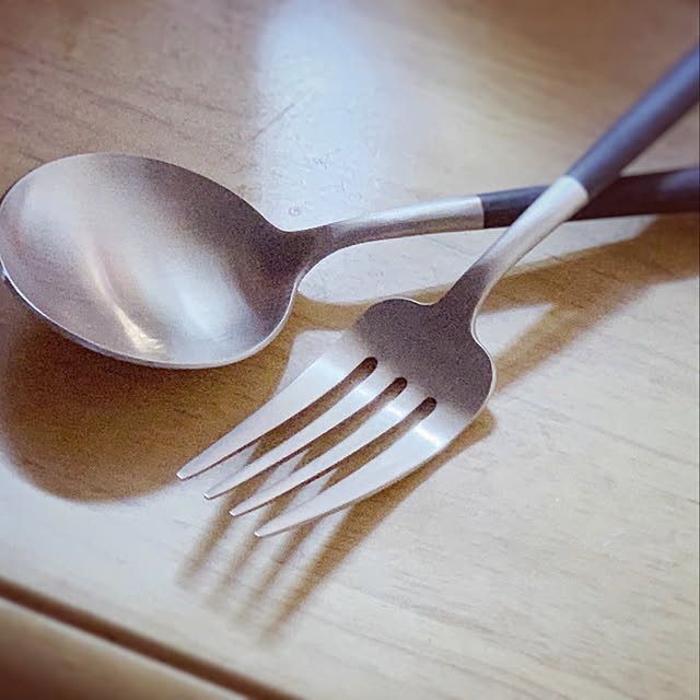 yukiの-Cutipol クチポール GOA ゴア Dessert spoon デザートスプーン Black ブラック カトラリー 5609881941003 GO08の家具・インテリア写真