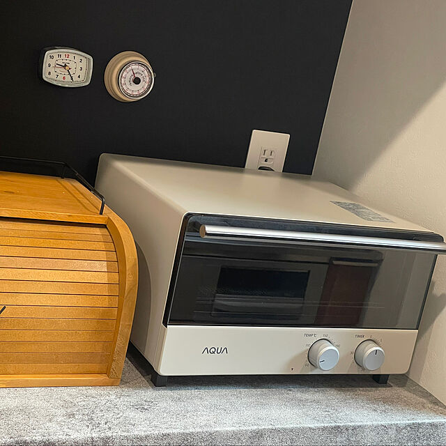charaの-アクア　AQUA　オーブントースター 1200w/食パン４枚 グレージュ　AQT-WS14P-Hの家具・インテリア写真