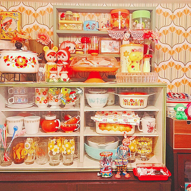 aiko.kinokoの-チャーミーちゃんLapin & Me× KODAMAチャーミー　下町　日本製　お人形　昔ながら　レトロ　昭和ソフトビニール　人形　インテリア　雑貨ギフト プレゼントの家具・インテリア写真