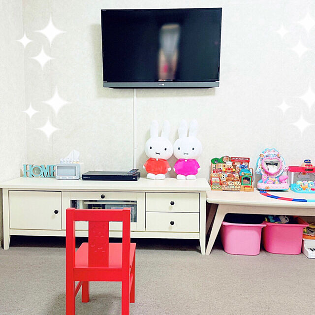 miyuのイケア-KRITTER クリッテル 子ども用チェアの家具・インテリア写真