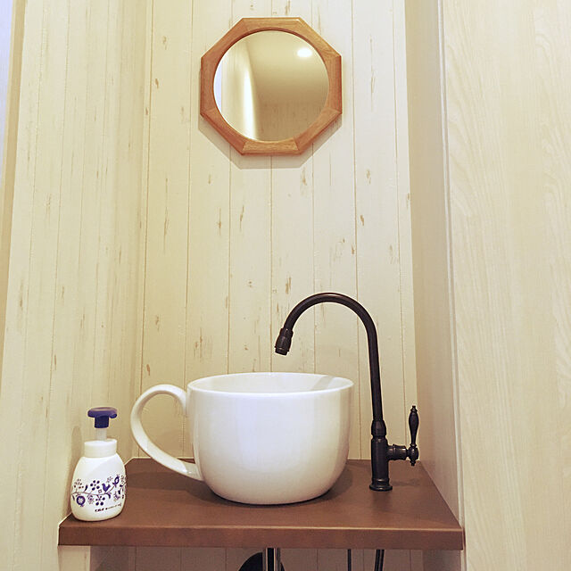wappin39のインクコーポレーション-コーヒーカップ型の洗面ボウル 排水栓付属 の家具・インテリア写真