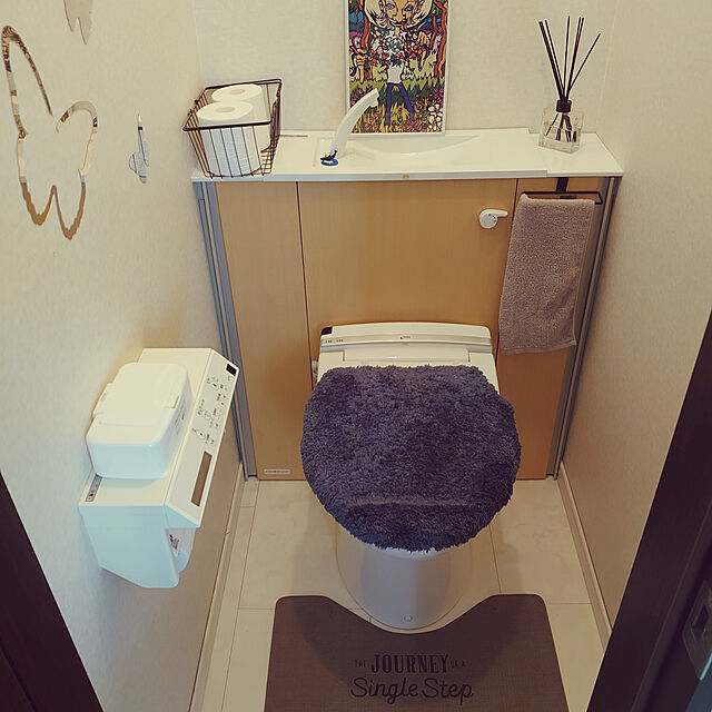 Yukaのニトリ-拭けるトイレマット(PVC デニム) の家具・インテリア写真