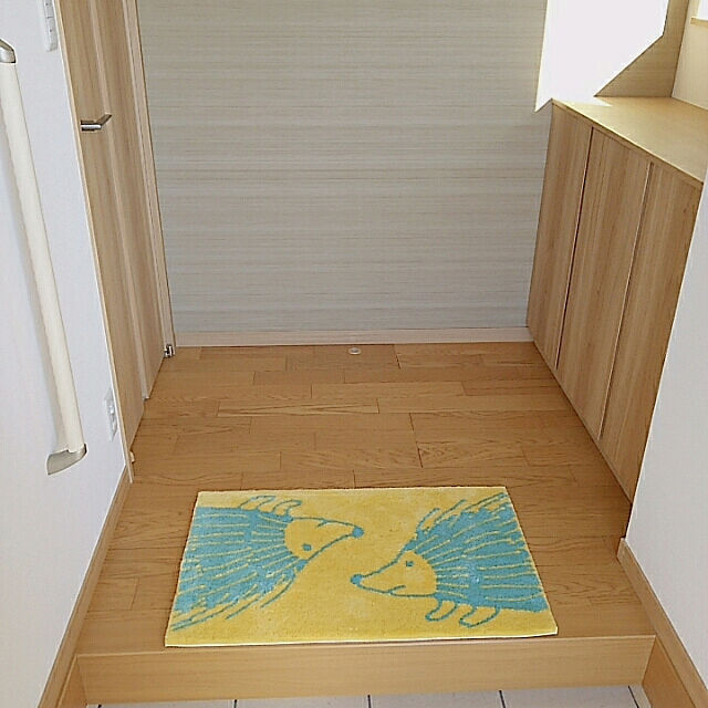 madhiの-洗えるすべりにくい玄関マット<ハリネズミ>の家具・インテリア写真