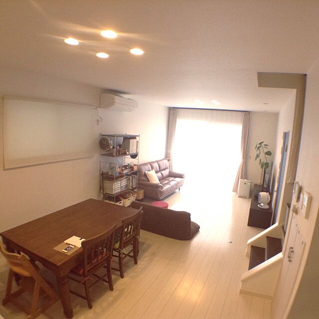metoyouの-TOSO 装飾カーテンレール レガートプリモ Mセット3.0m ダブル正面付けセットの家具・インテリア写真