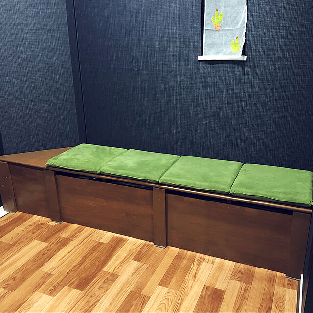 Chiharuのニトリ-角シートクッション(ホームYGR) の家具・インテリア写真