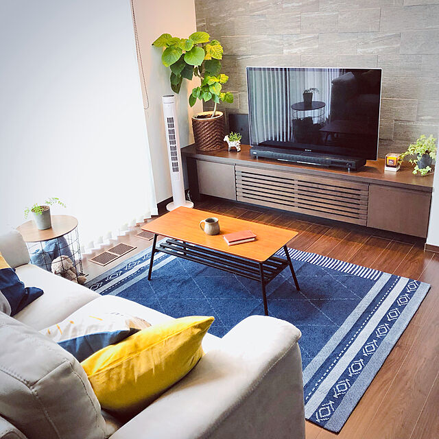 gavasのニトリ-クッションカバー(ワッペン i) の家具・インテリア写真