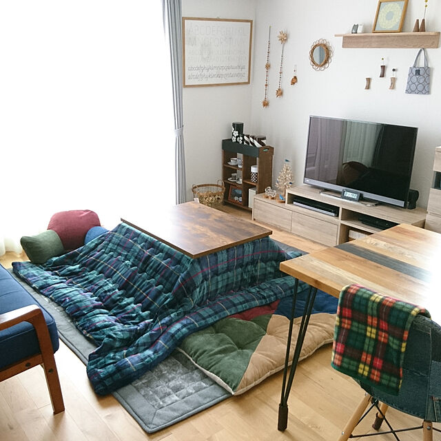 capiteruのニトリ-長座布団(コーディH) の家具・インテリア写真
