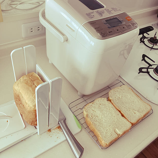 Ri-maのシロカ-ホームベーカリー 餅 シロカ siroca SHB-712 全自動ホームベーカリー パン チーズ ヨーグルト ジャム バター 餅つき機 レビュー&amp;報告でパンミックスの家具・インテリア写真