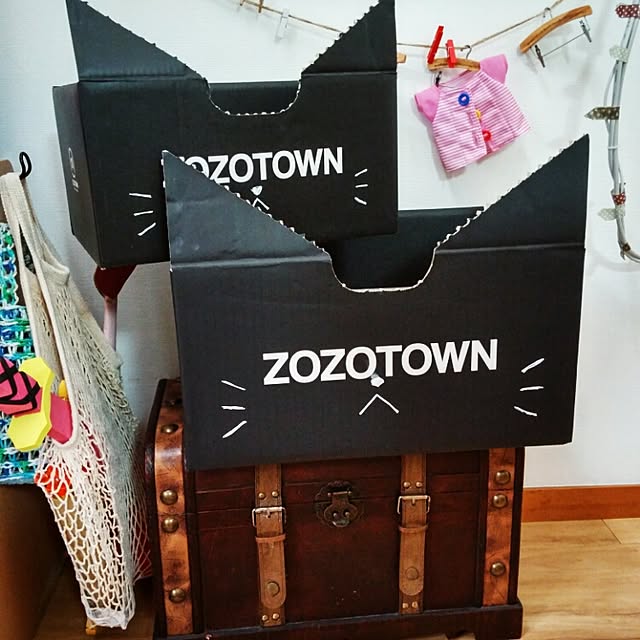 ダンボール箱 ZOZOTOWNのおすすめ商品とおしゃれな実例 ｜ RoomClip（ルームクリップ） | RoomClip（ルームクリップ）