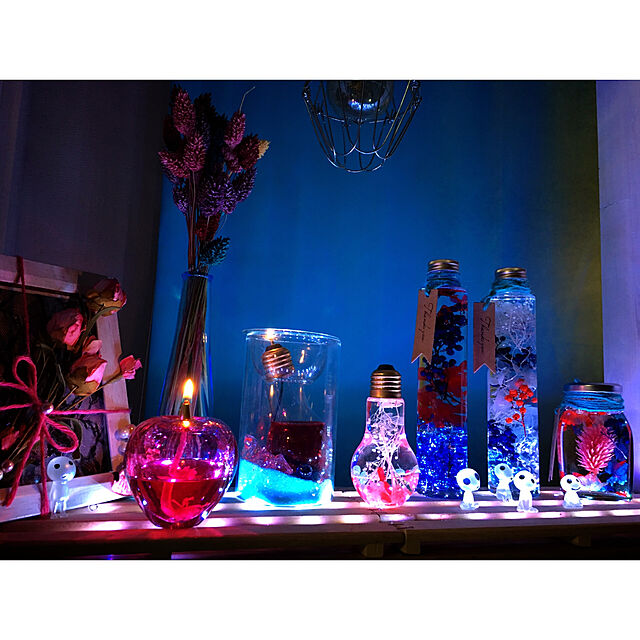 Satoshiのジェネリック-マイクロ風 景 夜光 盆栽 DIY 装飾ドールハウス ミニチュア 妖精の庭 エイリアン 6個 もののけ姫ツリーエルフ ファン 用の家具・インテリア写真