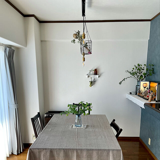 yasuyo66のポッシュリビング-ポッシュリビング キーストーン ソファカバー・マルチカバー ココア 約225×150cmの家具・インテリア写真