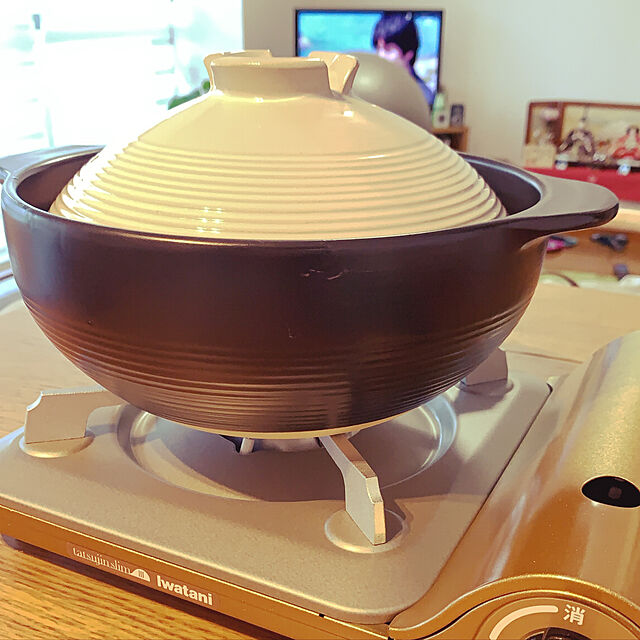 mimi22のリビング-深型 土鍋 8号”Newうたげ宴”（3〜4人用）土鍋8号　炊飯土鍋の家具・インテリア写真