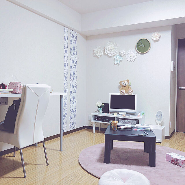 nonのニトリ-天板 (スコール WH 幅120) の家具・インテリア写真