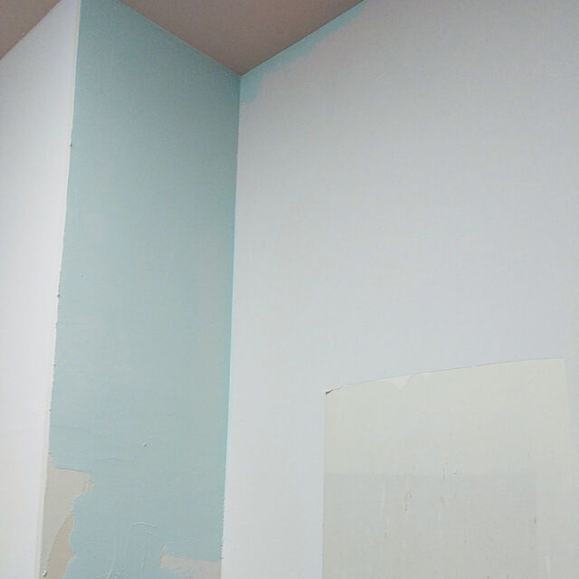 Eriの-塗り壁 ひとりで塗れるもん 11kg 漆喰風 かわいい おしゃれ 天然素材 内装仕上げ 壁 リフォーム 塗る 土壁 塗り壁 簡単 不燃 安全 塗料 子供 消臭 防カビ DIY ブラック ブルー グレージュ ぬれるもん [メーカー直送品] JQの家具・インテリア写真
