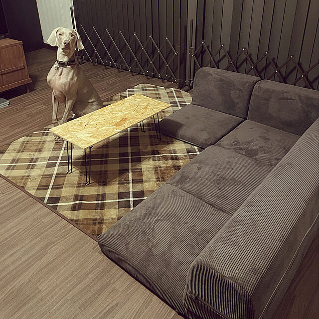 kuusaraの-「和楽コーナーソファ　ヴィンテージ」３点セットの家具・インテリア写真