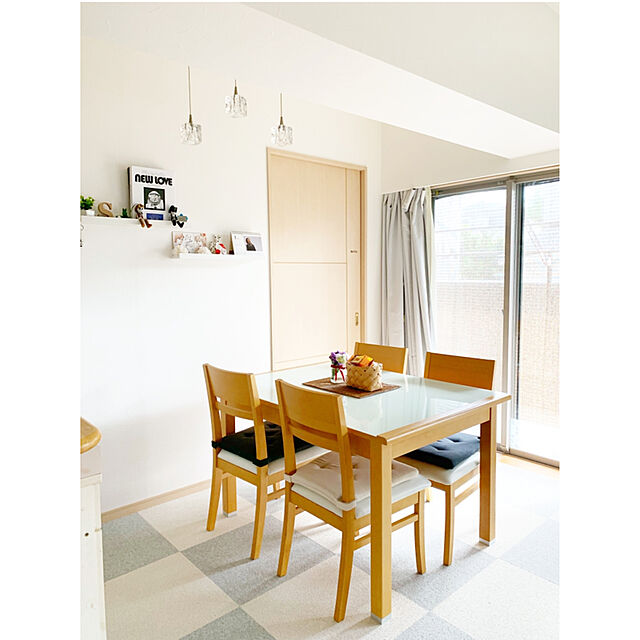 Shiba_komugiの無印良品-ケタックランチョンマットの家具・インテリア写真