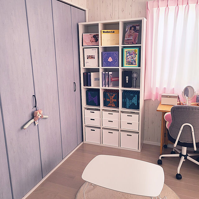 cocoのニトリ-本棚(グレン BS1890DBR) の家具・インテリア写真