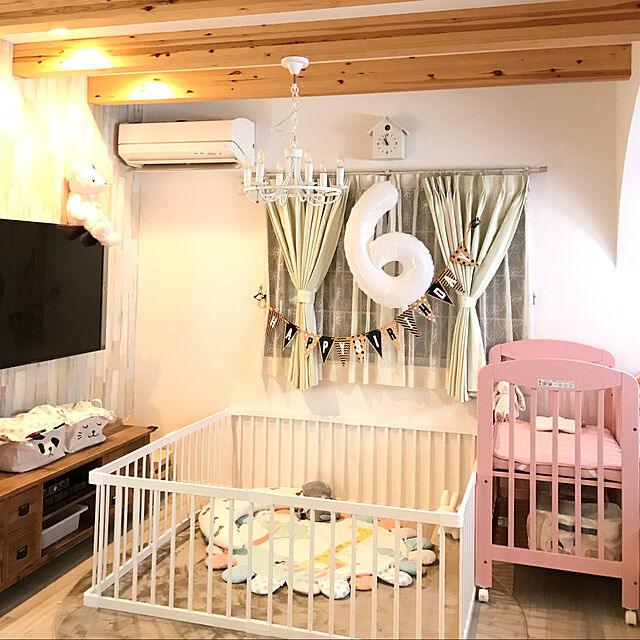 yuka05の-洗える ベビー布団セット 5点 【パイル】 綿100％ ふとん ベビー布団 シンプル かわいい 赤ちゃん 新生児 出産準備の家具・インテリア写真
