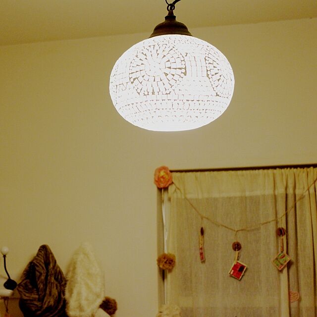 wisteriaの-モザイクガラスランプ　ボール（全2色）【送料無料】の家具・インテリア写真