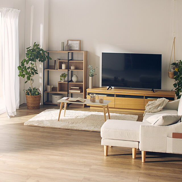 Simple-Styleのアイリスオーヤマ-スライドオープンシェルフ ハイタイプ SOS-1197 の家具・インテリア写真