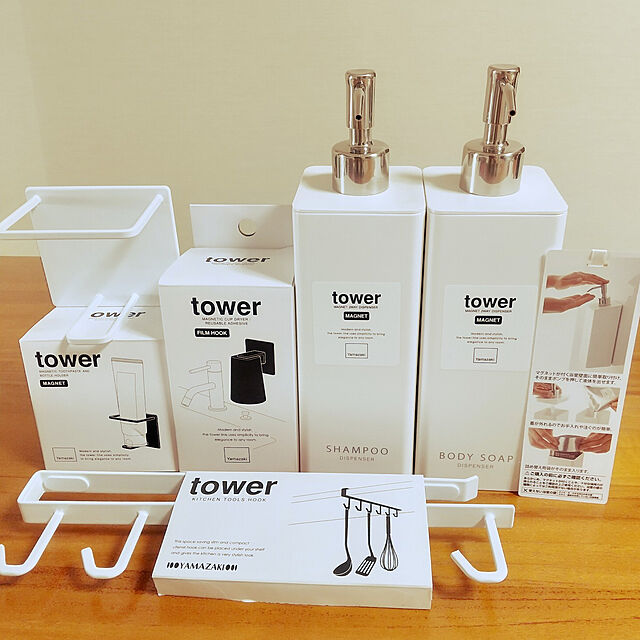 meiのtower-山崎実業 戸棚下キッチンツールフック タワー tower の家具・インテリア写真