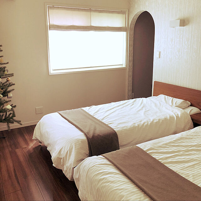 yoyo+のニトリ-枕カバー まち付きタイプ 標準(Nホテルスタイル2 ボーダー) の家具・インテリア写真
