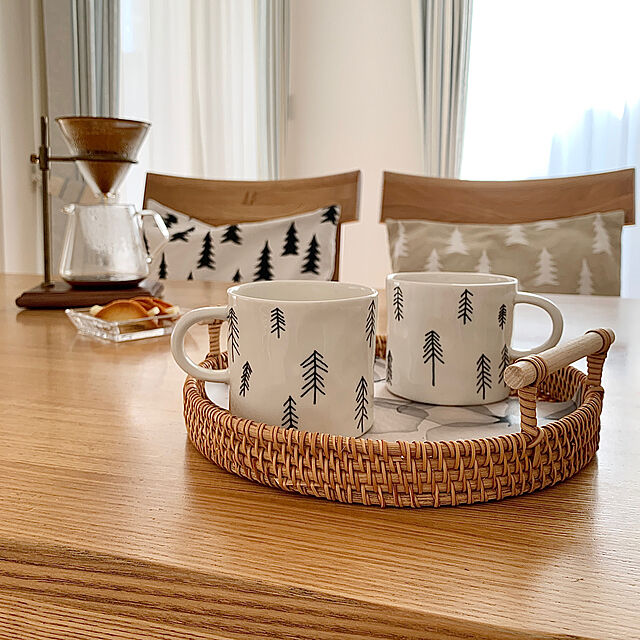 koko_hikaの-マグカップ TALL タール もみの木 Fine Little Day ファインリトルデイ コーヒーカップ ホワイト 食器 北欧 北欧食器 ギフトの家具・インテリア写真