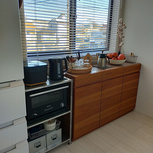 k.kのニトリ-木製ブラインド(ヴェントWH88X138) の家具・インテリア写真