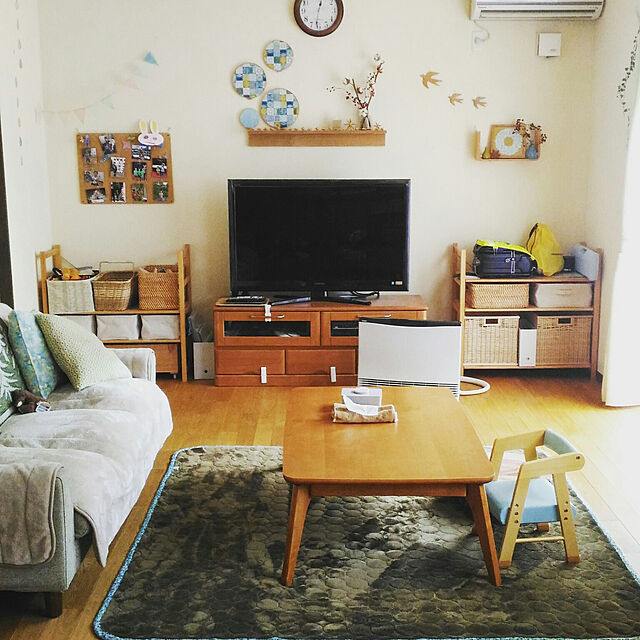 mkkの-sen/とりのオブジェ cocko 大 Blueの家具・インテリア写真