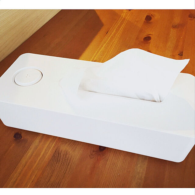 orihimeのニトリ-ティッシュボックス（除菌用アルコールタンク付き）ルテラ の家具・インテリア写真