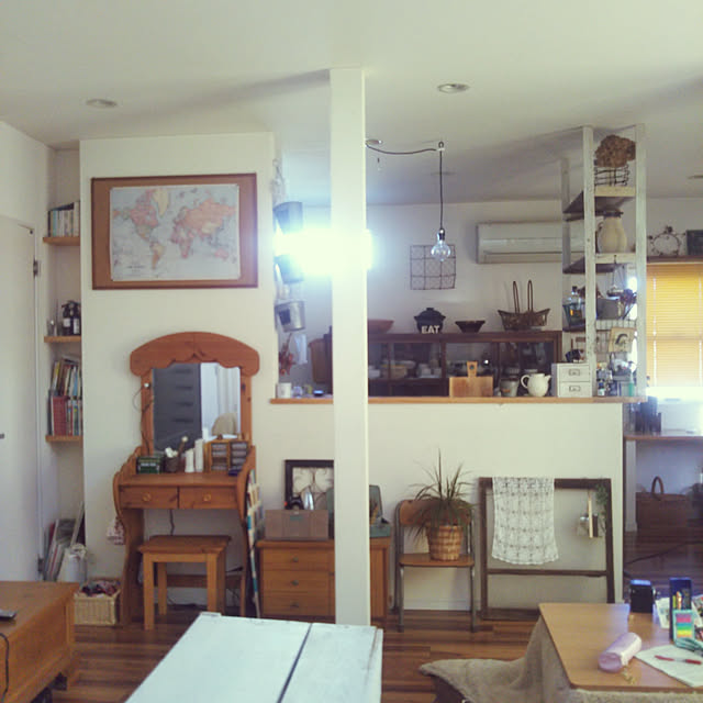 churasanのニトリ-カジュアルこたつ(ポップN 75 LBR) の家具・インテリア写真
