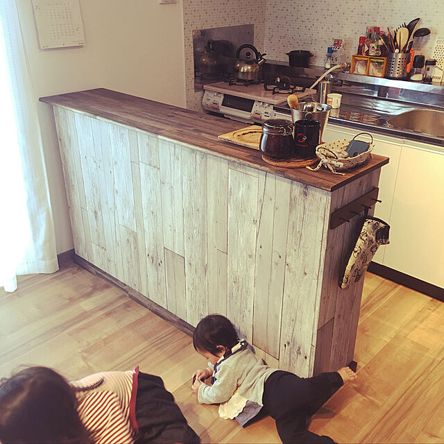 Tomokoのニトリ-カウンターチェア(NEWベラ LBR) の家具・インテリア写真