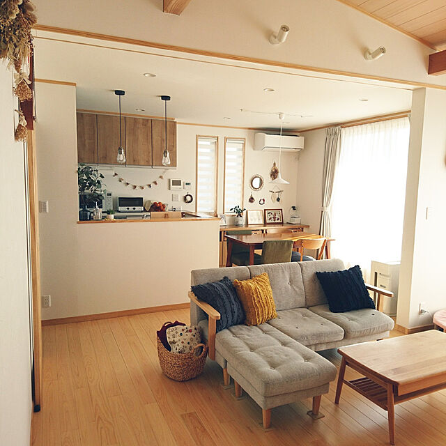 NAOの-木肘コーナーカウチソファ FUNK ファンク 3Pの家具・インテリア写真