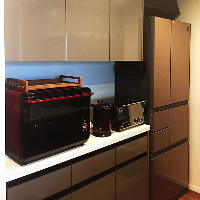 chocolatの-シャープ 冷蔵庫 メガフリーザー プラズマクラスター搭載 551Lタイプ メタリックブラウン SJGT55C-Tの家具・インテリア写真
