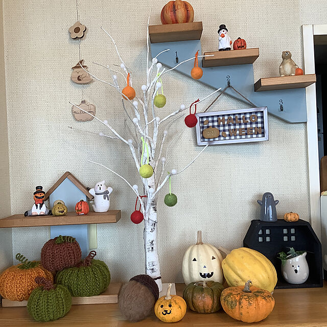 eighterの-salut!(サリュ) ホーム 毛糸のかぼちゃS グリーンの家具・インテリア写真