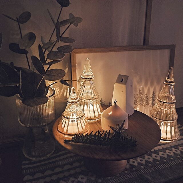 oomiの-HOLMEGAARD クリスマスツリー XL ガラス H19cm デコレーション ゴールド 金 ホルムガード 北欧 デンマーク おしゃれ インテリア インテリア雑貨の家具・インテリア写真