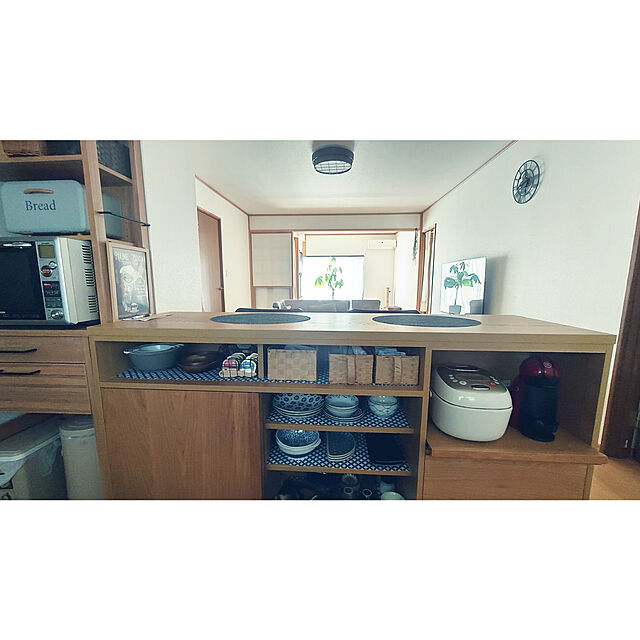 +CHIHARU+の佐藤産業-LAFIKA（ラフィカ）キッチンラック（ハイタイプ・60cm幅）の家具・インテリア写真