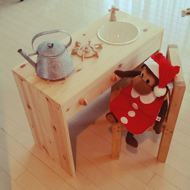 yoshieの-ままごとキッチンパーツ ごとく台 円形 G5Mの家具・インテリア写真